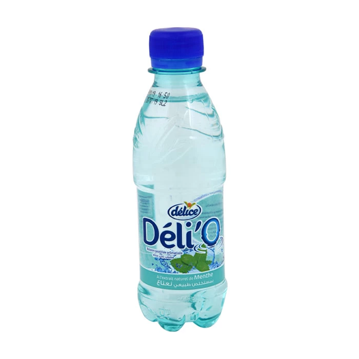 Eau Gazéifiée Menthe DELIO Délice 25cl داليو نعناع دليس 25سل Courses en ligne Gabes Tunisie supermarché en ligne Gabes Tunisie vente en ligne Gabes Tunisie