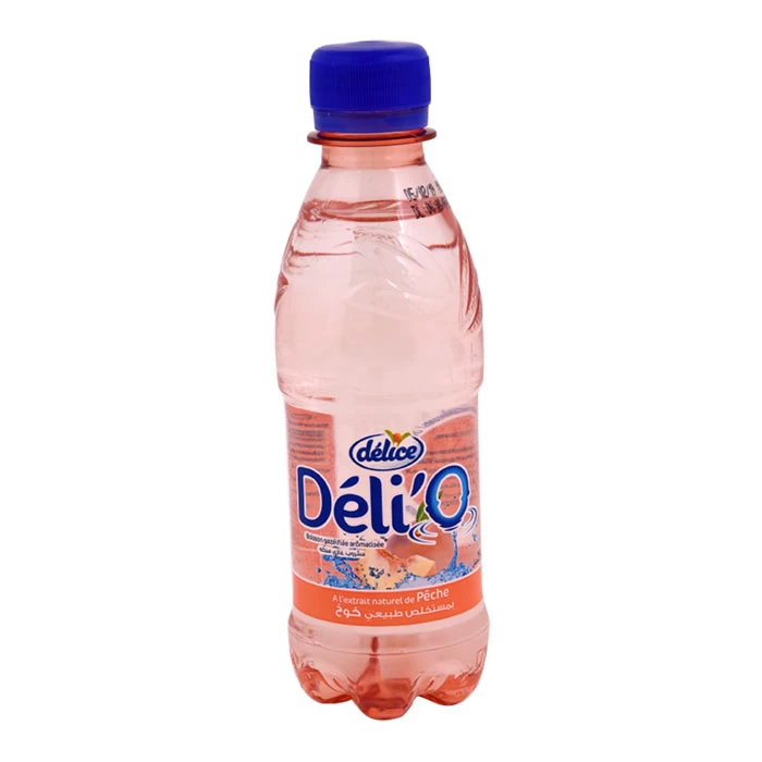 Eau Gazéifiée Pêche DELIO Délice 25cl داليو خوخ دليس 25سل  Courses en ligne Gabes Tunisie supermarché en ligne Gabes Tunisie vente en ligne Gabes Tunisie l