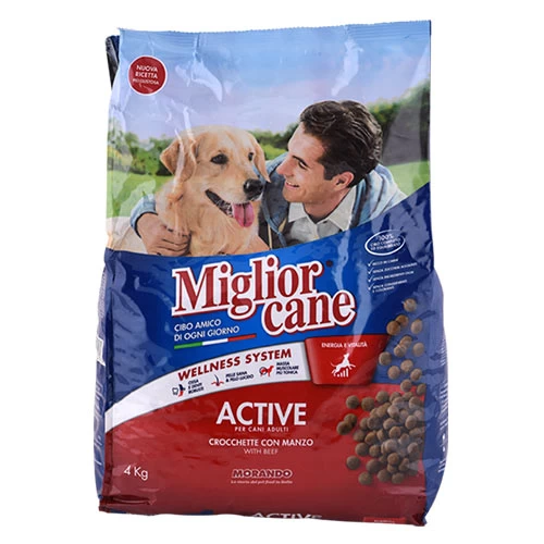 livraison Animalerie Gabès Tunisie Croquettes pour chien Boeuf MIGLIOR CANE 4kg كروكيت الكلاب قصب البقري ميجليور 4 كجم courses en ligne Gabes supermarché epicerie en ligne livreur gabes