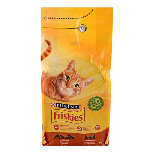 livraison gabes Croquettes pour chat Poulet et Légumes FRISKIES 1700Gr طعام القطط بالدجاج والخضار فرسكس 1700 جرام courses en ligne Gabes supermarché epicerie en ligne livraison animalerie