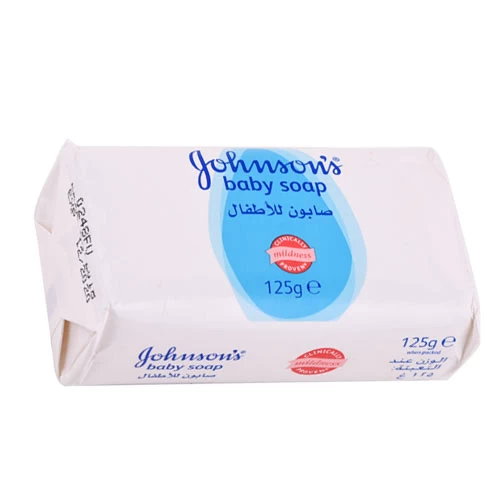 Savon bébé JOHNSON'S 125Gr صابون للأطفال جونسون 125 جرام courses en ligne Gabes Tunisie supermarché vente epicerie en ligne livraison articles hygiène bébé Savon bébé JOHNSON'S Ga