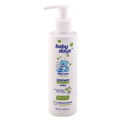 Liniment dérmo-protecteur BABY DOUX 200ml مرهم واقي للبشرة 200 مل بيبي دو courses en ligne Gabes Tunisie supermarché vente epicerie en ligne livraison articles hygiène bébé BABY D