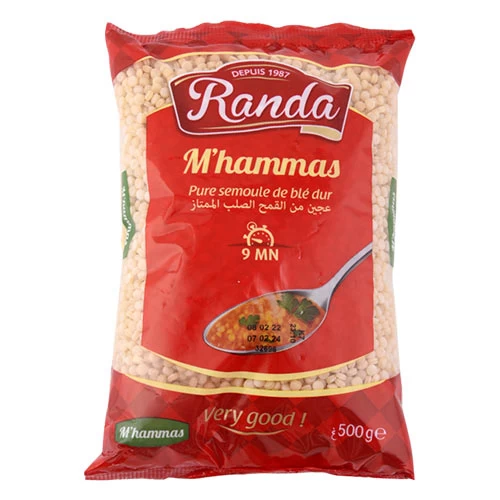 Pâte mhammas RANDA 500Gr محمصة رندة 500 غرام Courses en ligne Gabes Tunisie supermarché en ligne Gabes Tunisie vente en ligne Gabes Tunisie livraison à dom