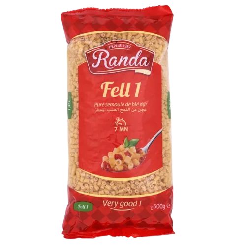 livraison livreur Pâte fell N°1 500Gr RANDA مقرونة فل رقم1 500 غرام رندة