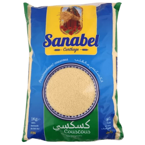 livraison Couscous fin 1Kg SANABEL CARTHAGE كسكسي جيد 1كغ سنابل قرطاج