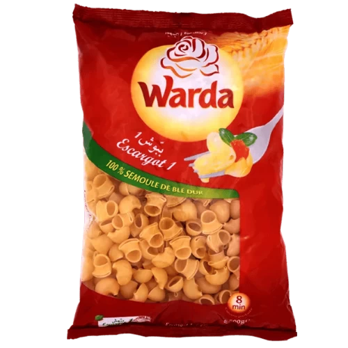 livraison Pâte escargot N°1 500Gr LA ROSE BLANCHE مقرونة ببوش رقم1 500غرام الوردة البيضاء livraison gabes
