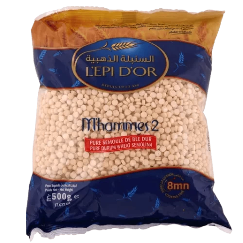 livraison Pâte mhammes N°2 500Gr L’EPI D’OR محمص رقم2 500غرام السنبلة الذهبية livraison gabes