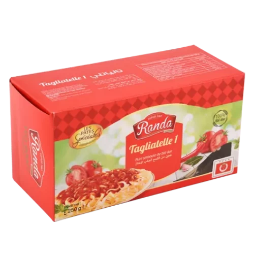 livraison Pâte tagliatelle 250Gr N°1 RANDA مقرونة تاقلياتال رقم1 250غرام رندة livraison gabes