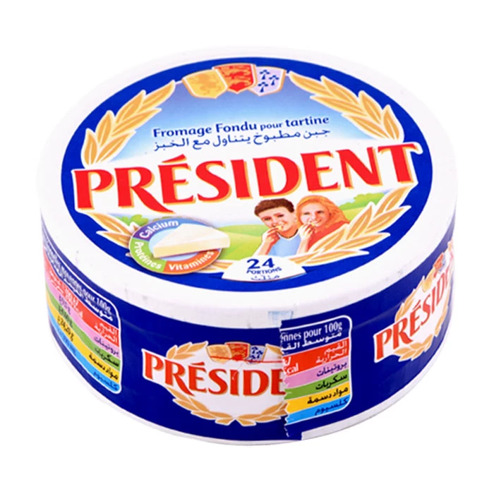 Fromage fondu PRESIDENT 24 portions