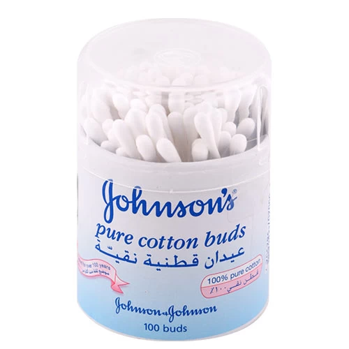 Coton tige bébé JOHNSONS 100 Pièces أعواد قطنية للأطفال جونسون 100 قطعة courses en ligne Gabes Tunisie supermarché vente epicerie en ligne livraison articles hygiène Coton tige bé