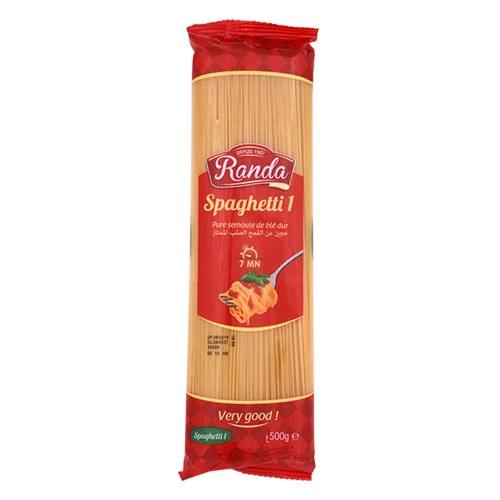 livraison Spaghetti RANDA 500Gr N°1 سباقيتي 500 غرام رقم 1 رندة Courses en ligne Gabes Tunisie supermarché en ligne Gabes Tunisie vente en ligne Gabes