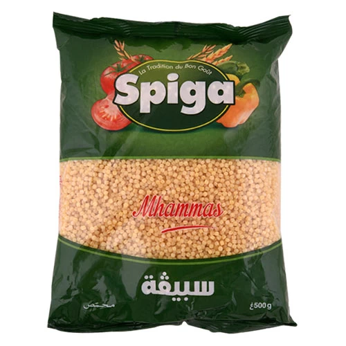 Pâte mhammas N°1 SPIGA 500Gr محمصة رقم 1 500 غرام سبيقا épicerie en ligne Gabes Tunisie supermarché en ligne Gabes Tunisie vente en ligne Gabes Tunisie liv