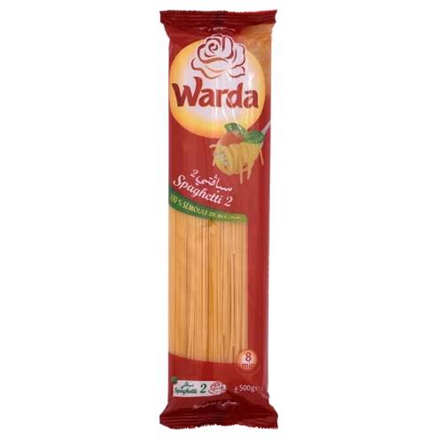 livraison livreur Spaghetti N°2 500GR LA ROSE BLANCHE سباقيتي رقم2 الوردة البيضاء 500 غرام