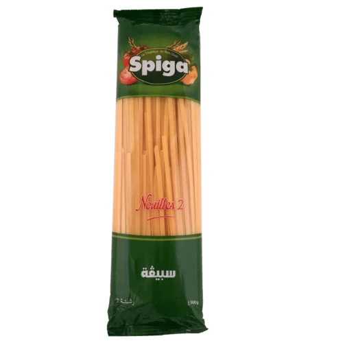 livraison livreur Pâte nouille N°2 500Gr SPIGA مقرونة رشتة رقم2 500 غرام سبيقة