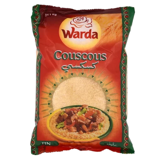livraison Couscous fin 1Kg LA ROSE BLANCHE كسكسي جيد 1كغ الوردة البيضاء